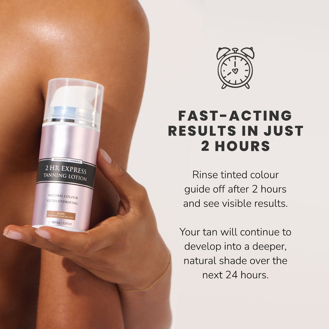 π2 HR Express Tanning Lotion Dark