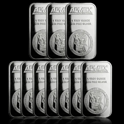APMEX Silver Bar