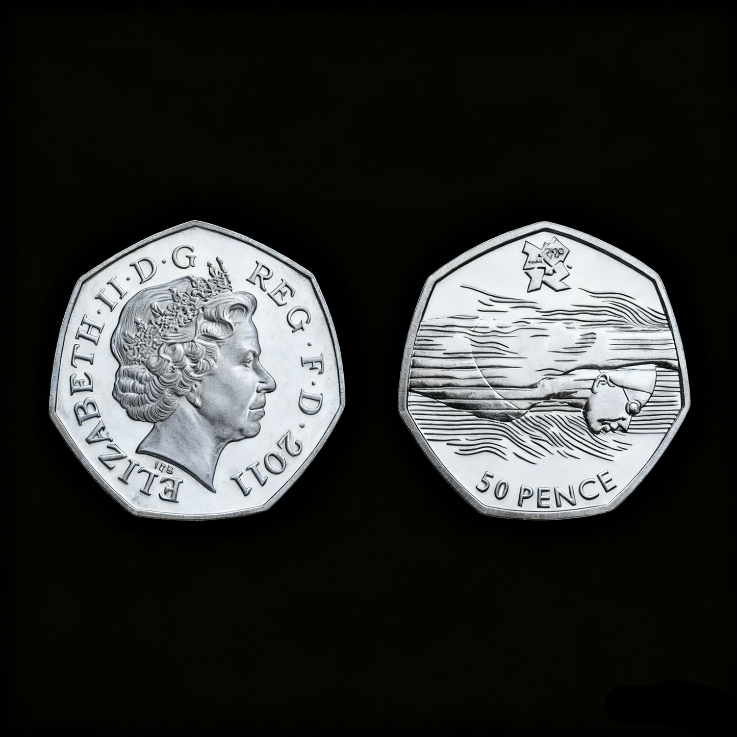 50 Pence - Elizabeth II