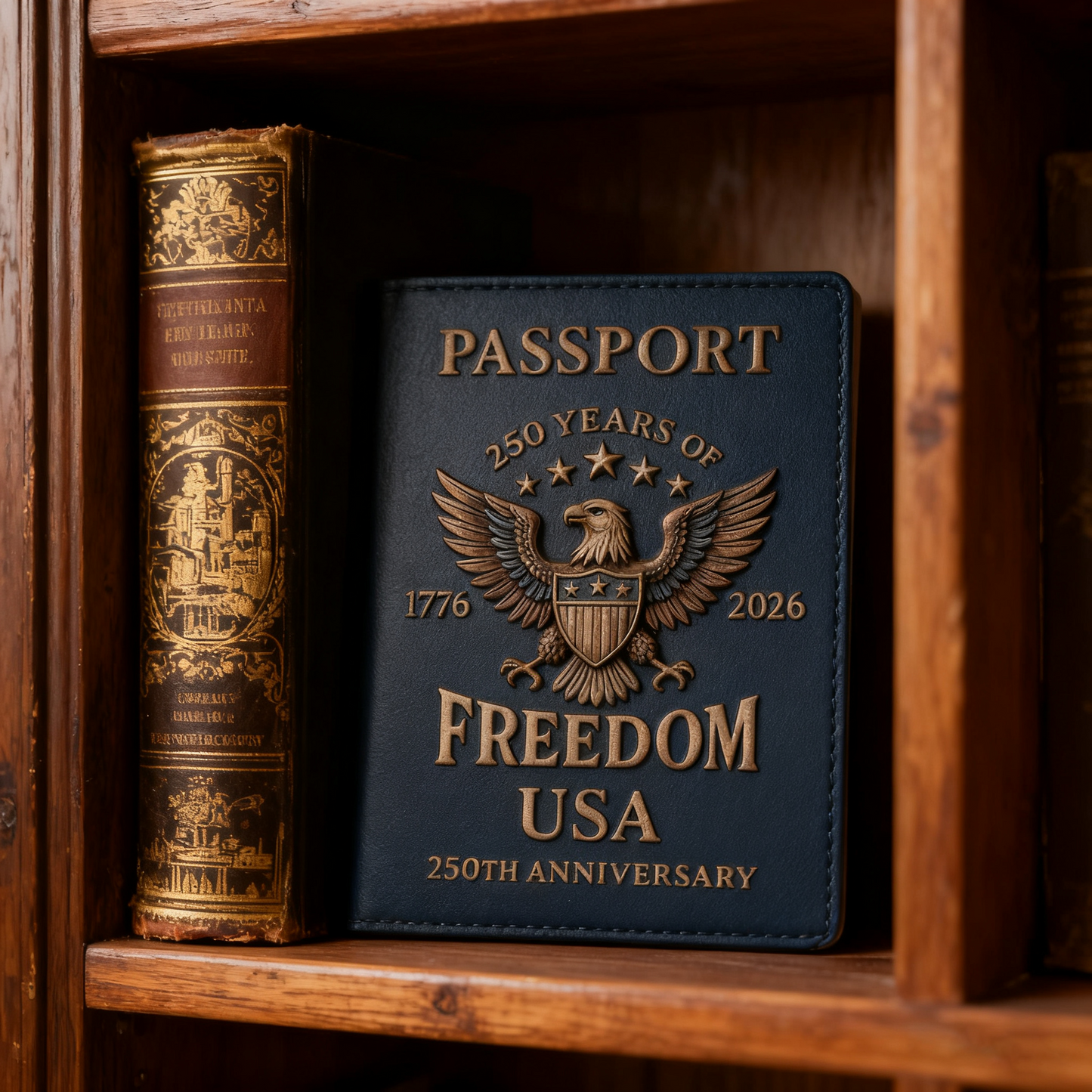 250th Anniversary of Freedom USA Passport Holder