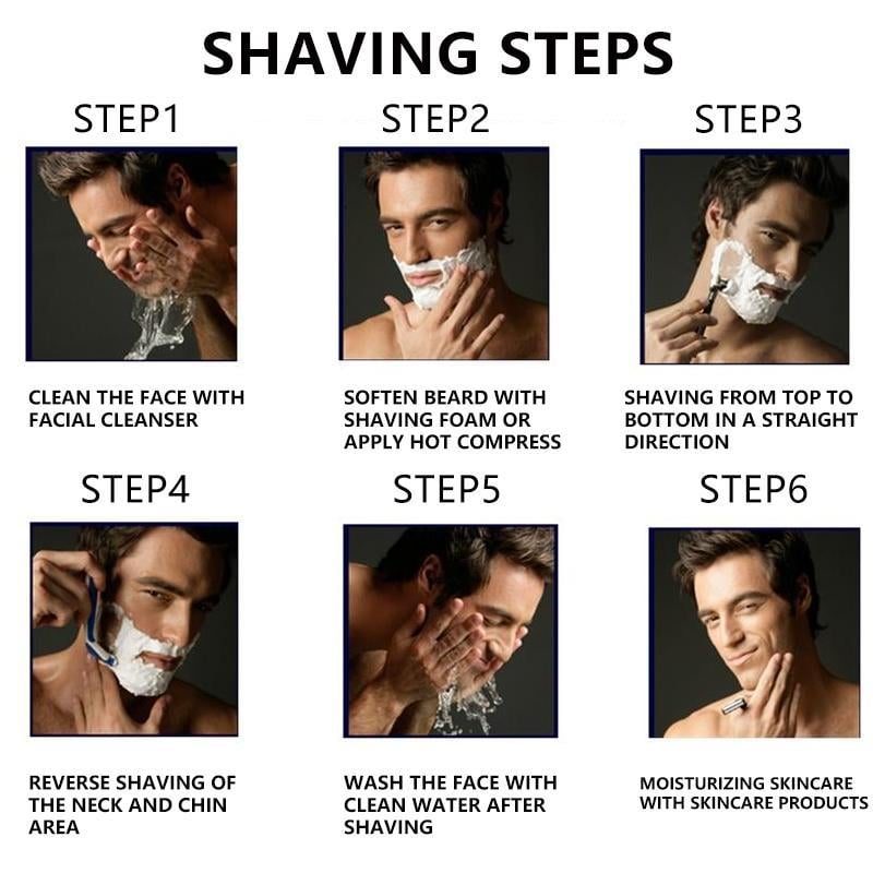Ultra Sharp Stainless Steel Blades for Smooth Shaving