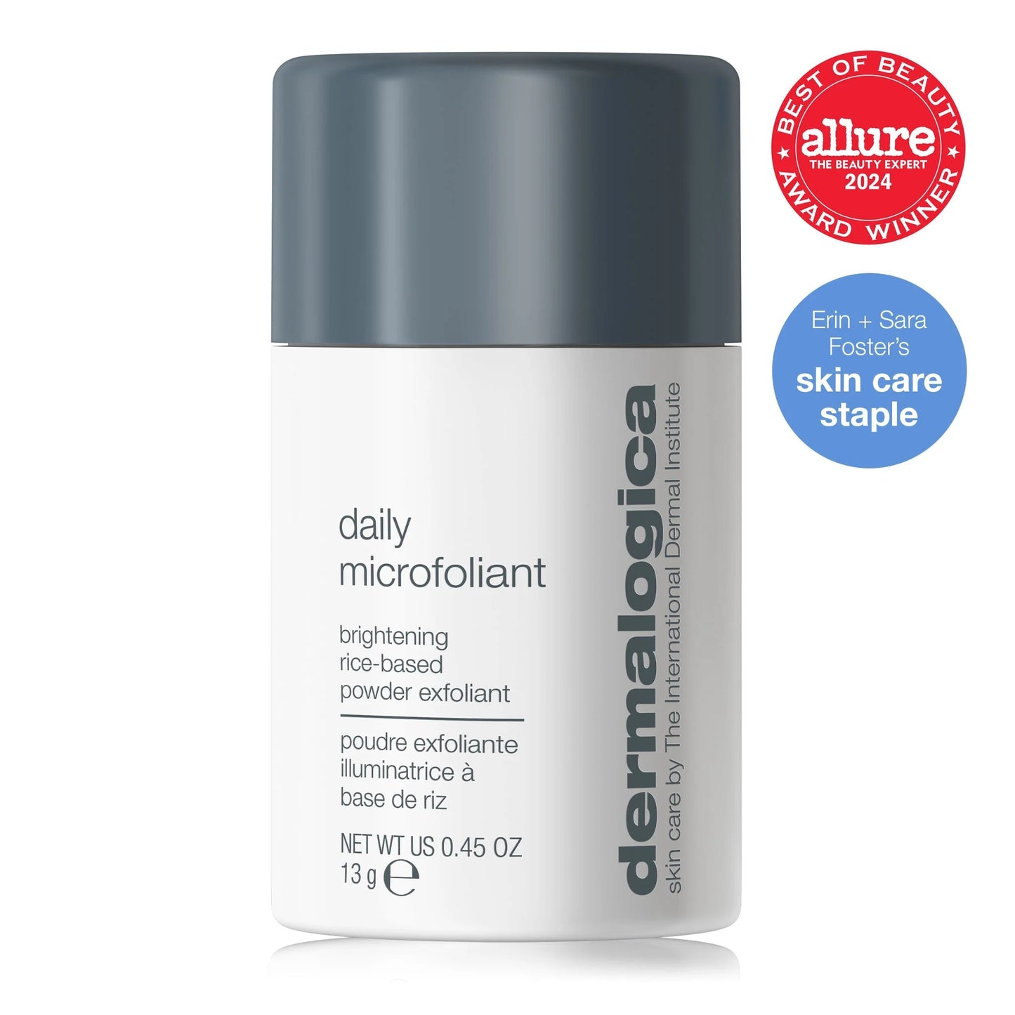 Daily Microfoliant, FaceExfoliator Scrub Powder with SalicylicAcid and Papaya Enzyme, AchieveBrighter, Smoother Skin Daily