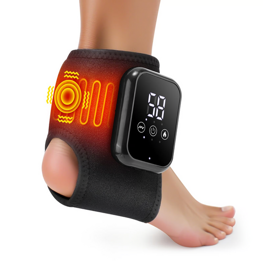 Foot and Ankle Massager with Heating and Vibration