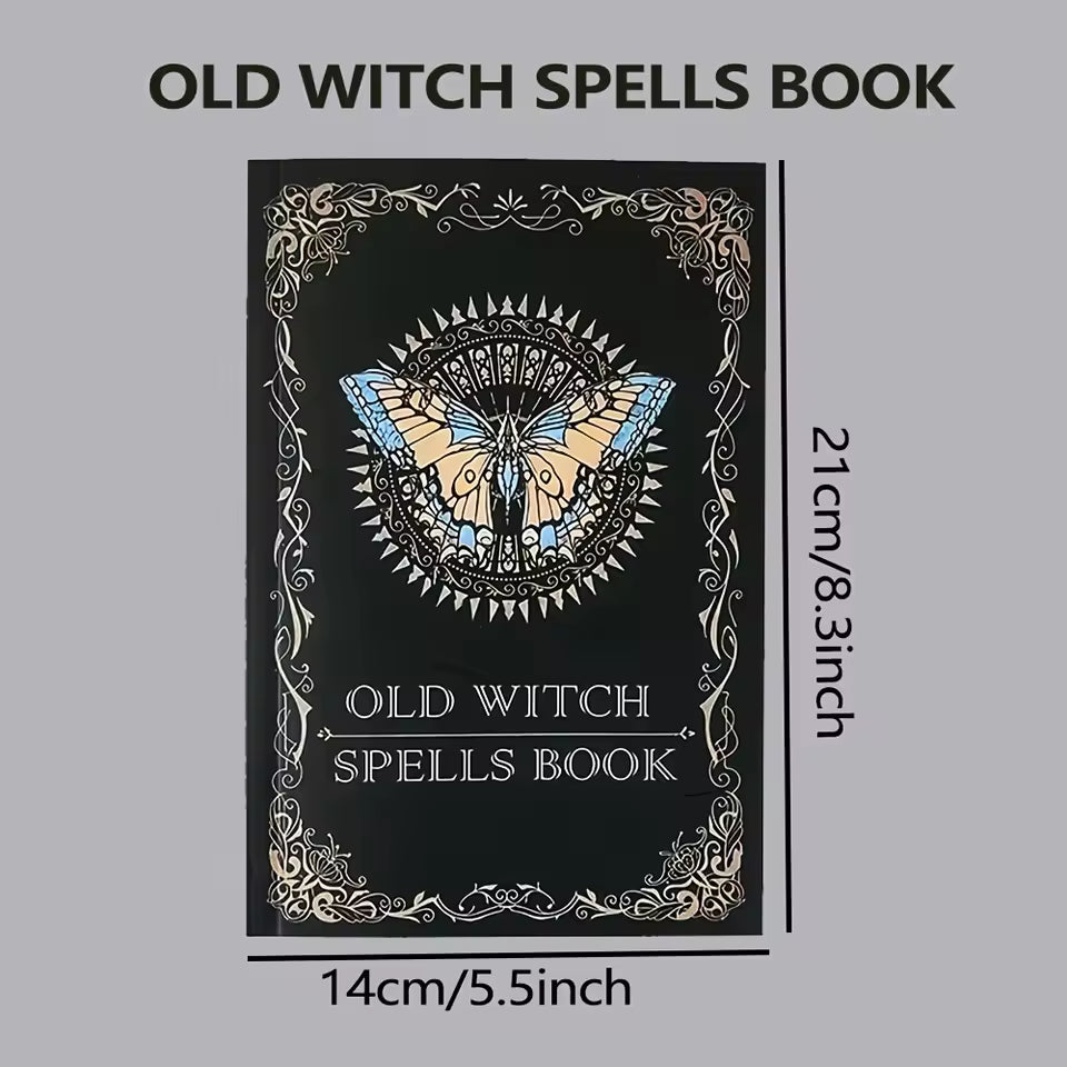 Old Witch Spells Book