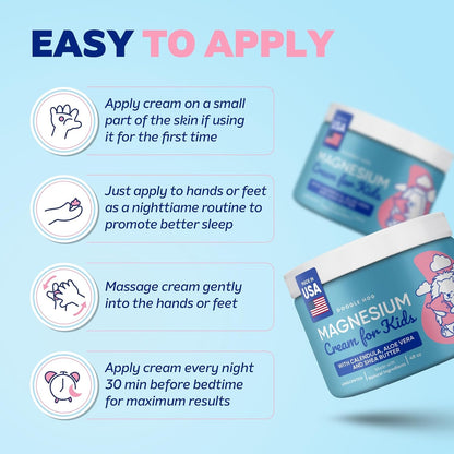 Magnesium Cream for Kids - Soothing Relief & Relaxation with Calendula