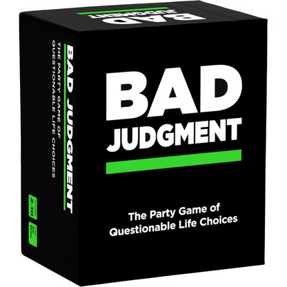 BAD JUDGMENT Adult Party Game