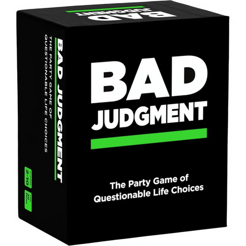 BAD JUDGMENT Adult Party Game