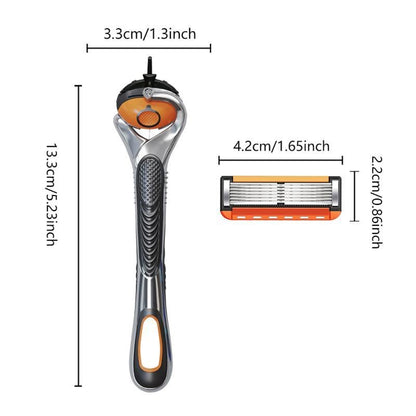 Ultra Sharp Stainless Steel Blades for Smooth Shaving
