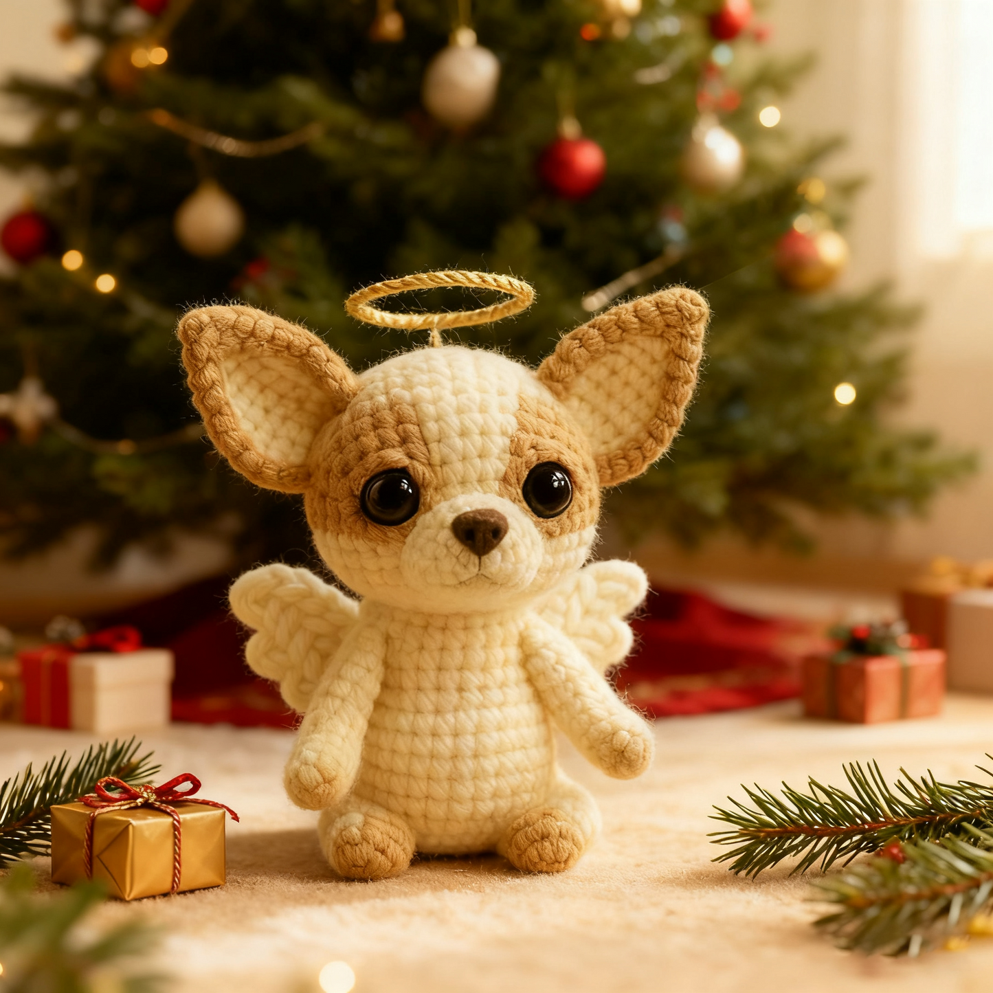 Yorkshire Terrier Memorial Emotional Support Crochet