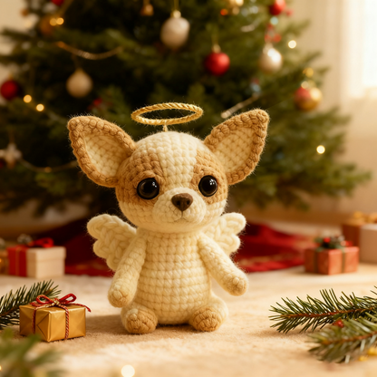 Yorkshire Terrier Memorial Emotional Support Crochet