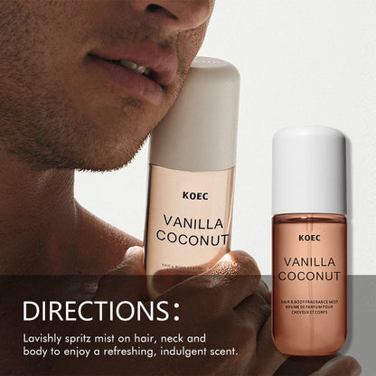 🔥Summer Sale  56%OFF✨Vanilla & Cream Body Mist Duo 🌿
