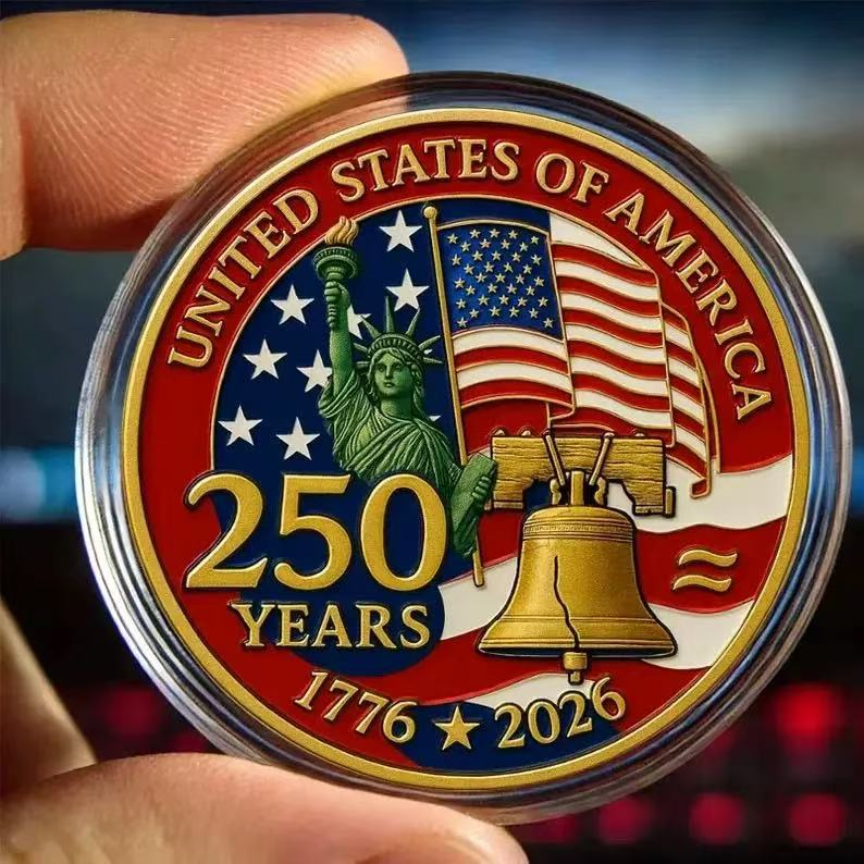 1776-2026 - 250th Anniversary United States of America Commemorative Coin