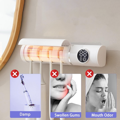 Wall Mounted Toothbrush Holder Sterilizer