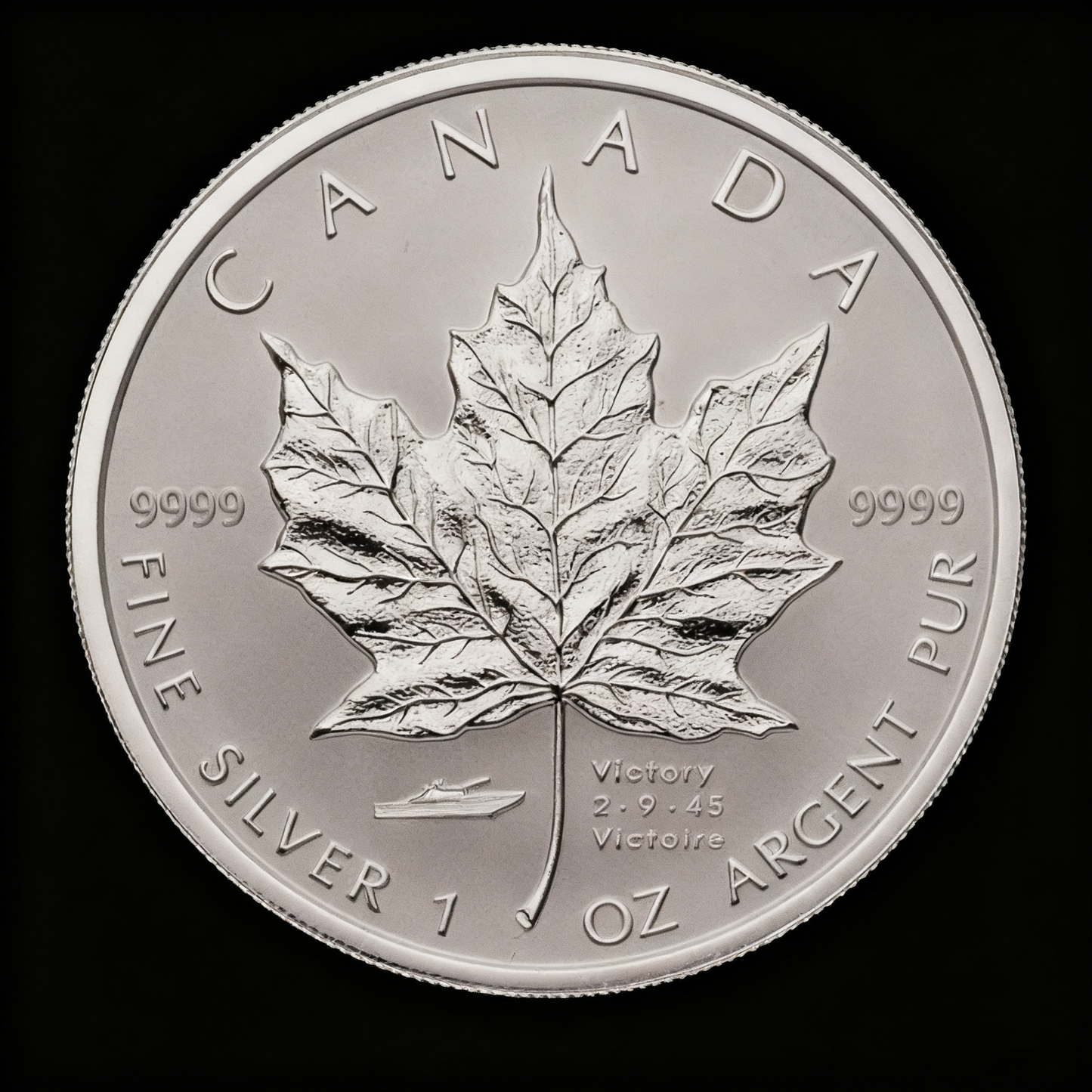 Canada Maple Leaf - 1 Troy Ounce .9999 Silver Coin