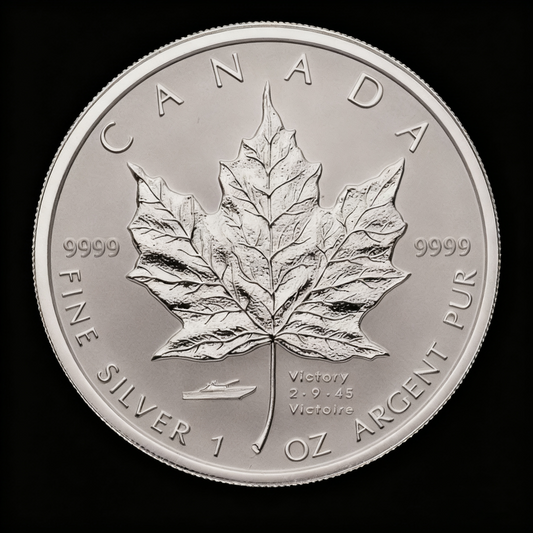 Canada Maple Leaf - 1 Troy Ounce .9999 Silver Coin