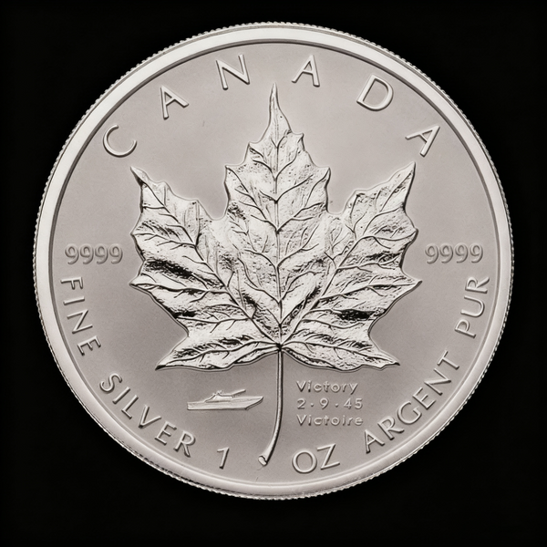 Canada Maple Leaf - 1 Troy Ounce .9999 Silver Coin