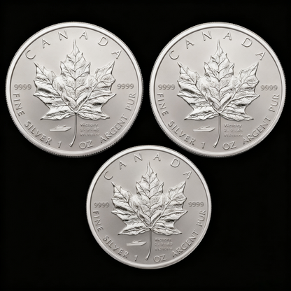 Canada Maple Leaf - 1 Troy Ounce .9999 Silver Coin