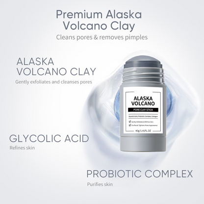 Alaska Volcano Reduce Blackheads Deep Pores Clay Mask