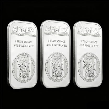 APMEX Silver Bar