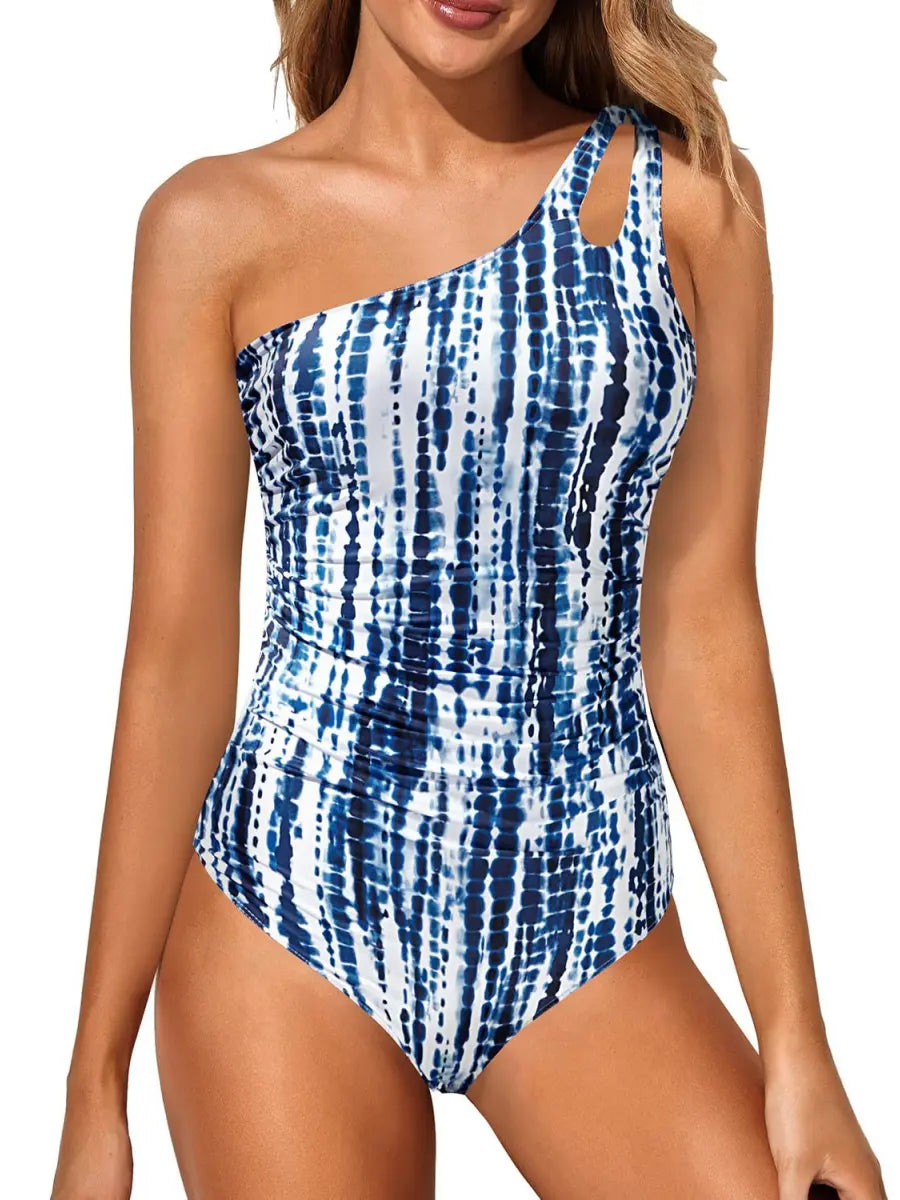 Single Strap Tummy Control Swimsuit