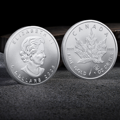 Canada Maple Leaf - 1 Troy Ounce .9999 Silver Coin