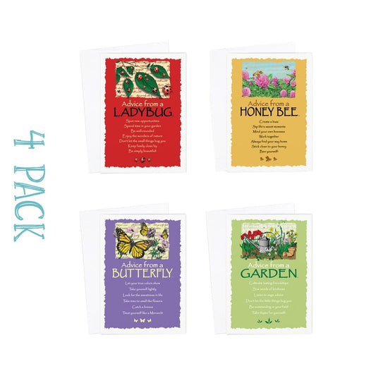 Advice from the Garden Greeting Card Set -Environmental Defense Fund–EDF