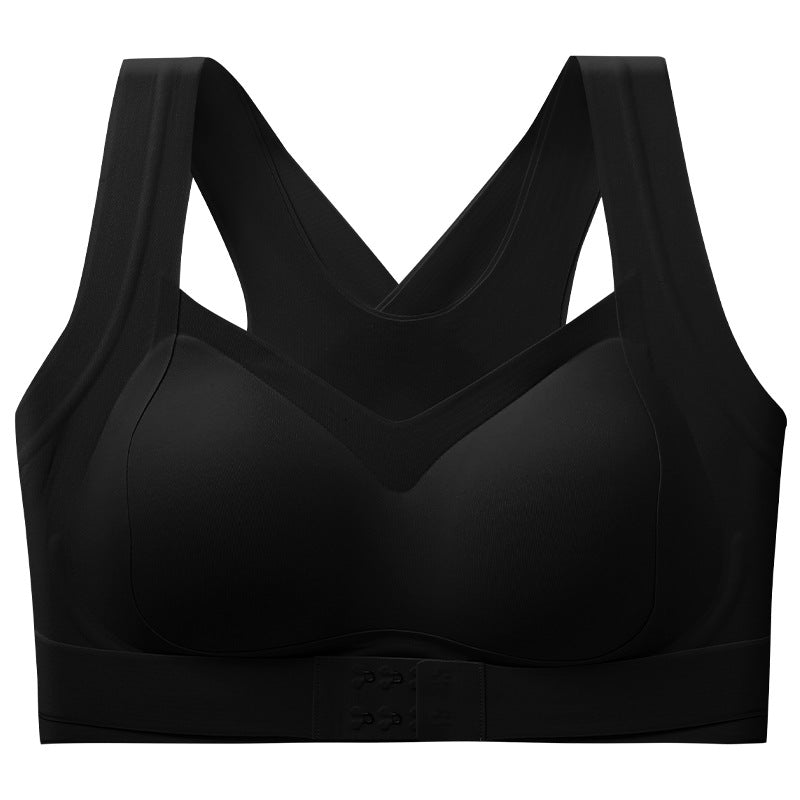 Seamless breathable shaping corrective support bra