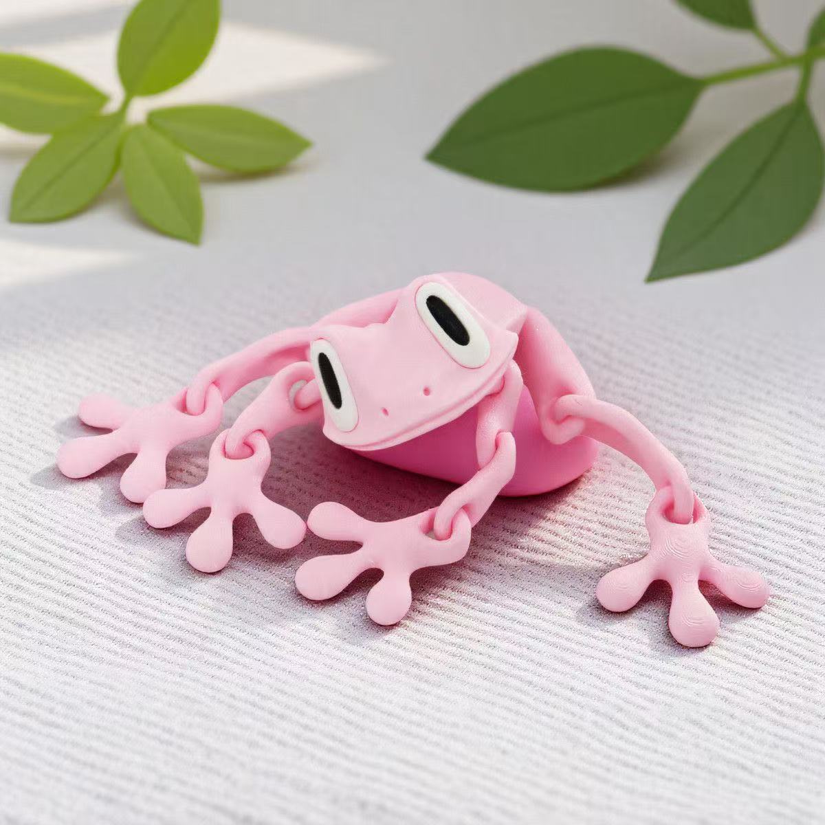 3D Printed Magnetic Frog Refrigerator Sticker