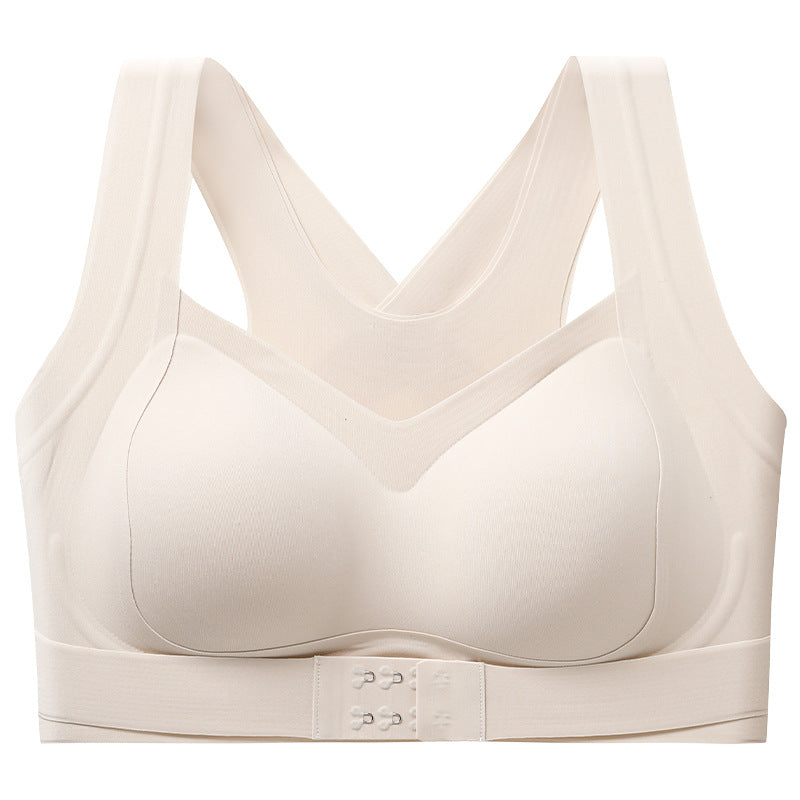 Seamless breathable shaping corrective support bra