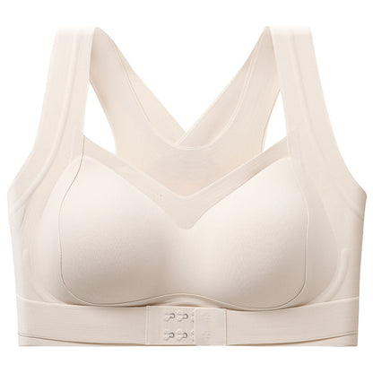 Seamless breathable shaping corrective support bra
