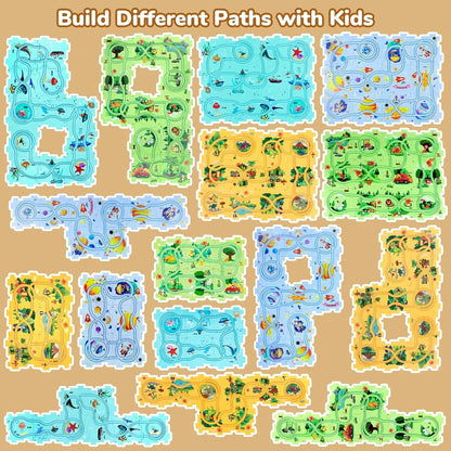 ⏰Historical Lowest Price: Save 56%🦖Kids Car Track Set