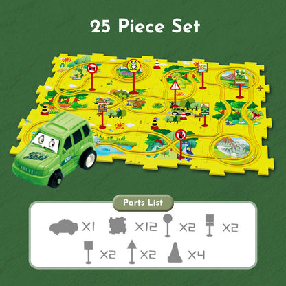 ⏰Historical Lowest Price: Save 56%🦖Kids Car Track Set