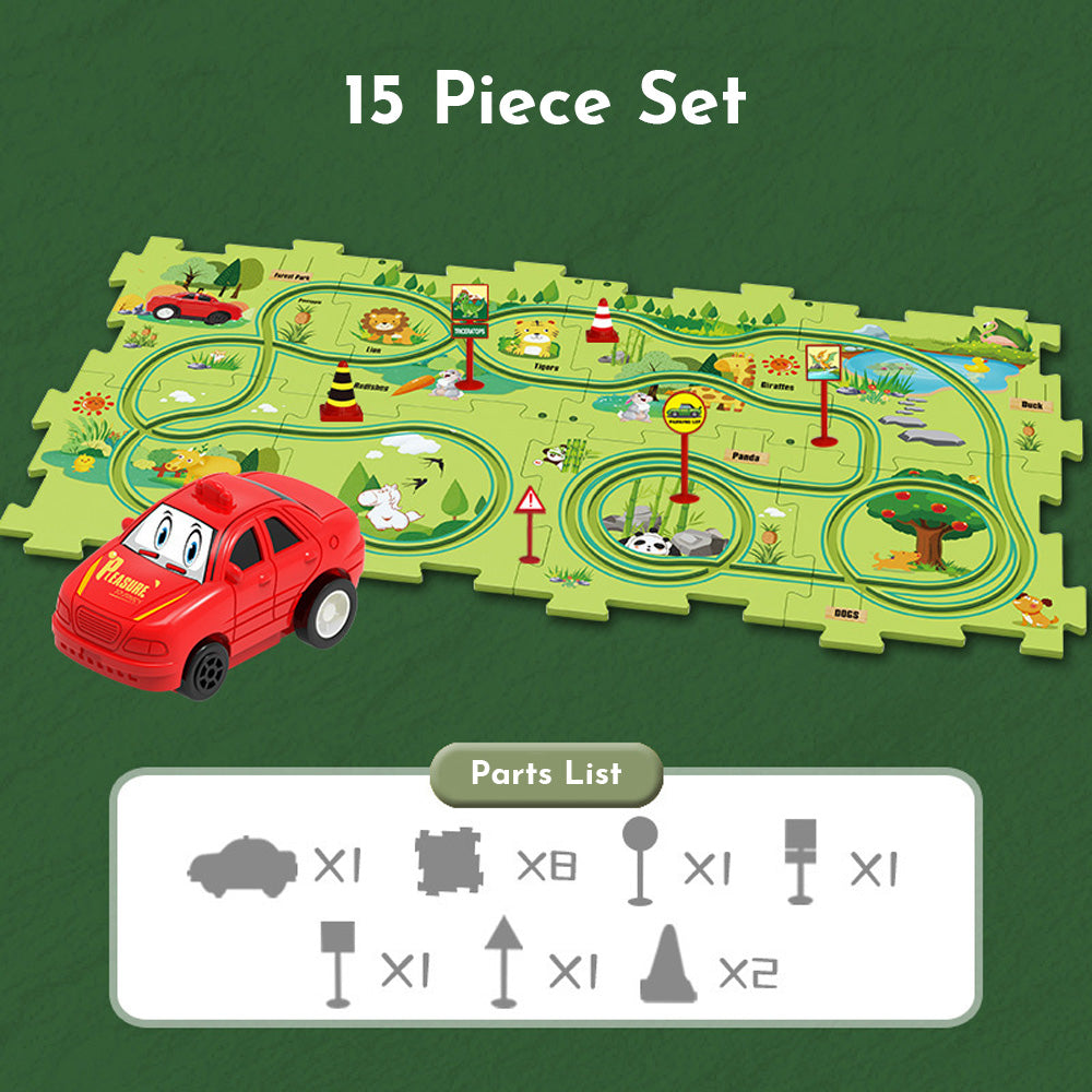 ⏰Historical Lowest Price: Save 56%🦖Kids Car Track Set