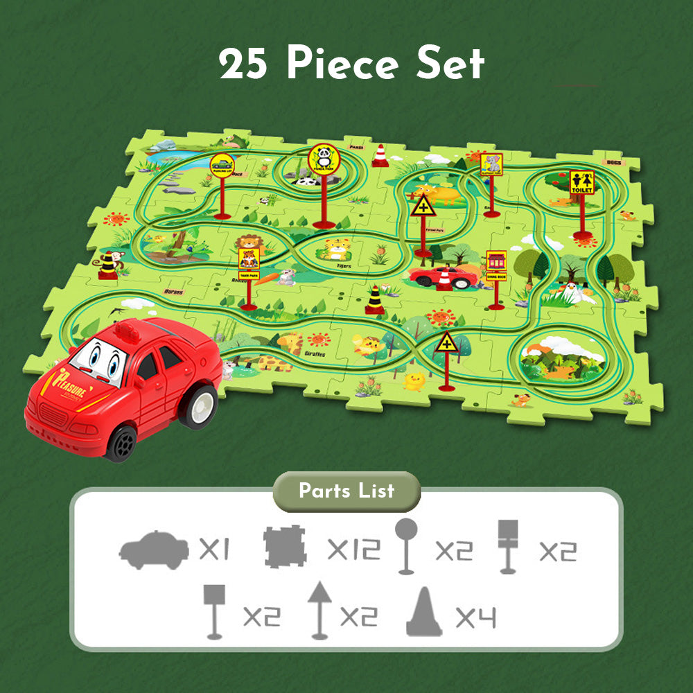 ⏰Historical Lowest Price: Save 56%🦖Kids Car Track Set