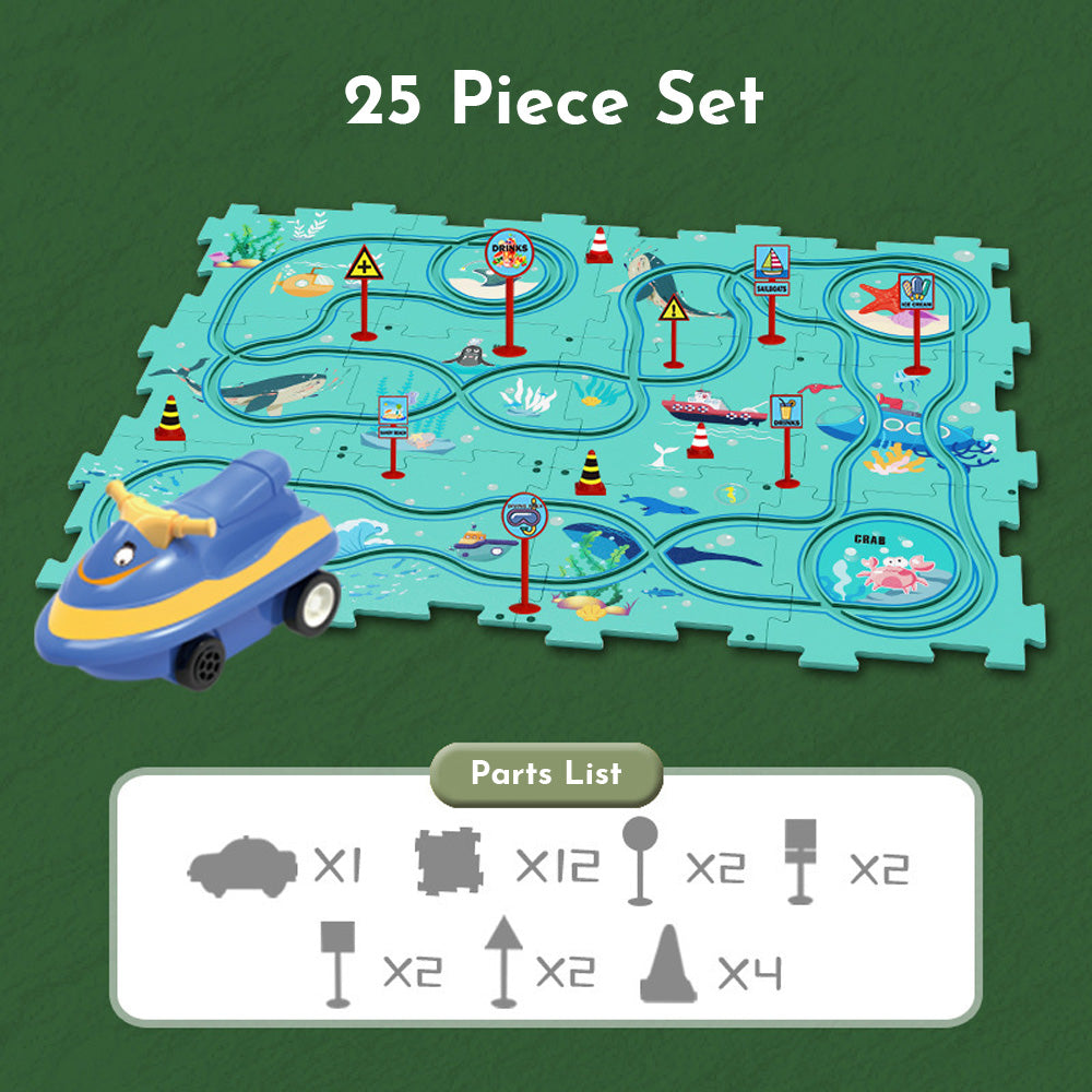⏰Historical Lowest Price: Save 56%🦖Kids Car Track Set