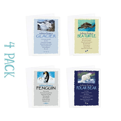 Advice from Endangered Things Greeting Card Set -Environmental Defense Fund–EDF