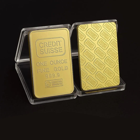 Credit Suisse Gold Bar - Unique serial number