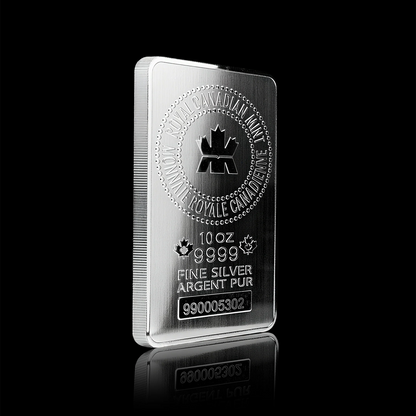 Royal Canadian Mint 10 oz Silver Bar