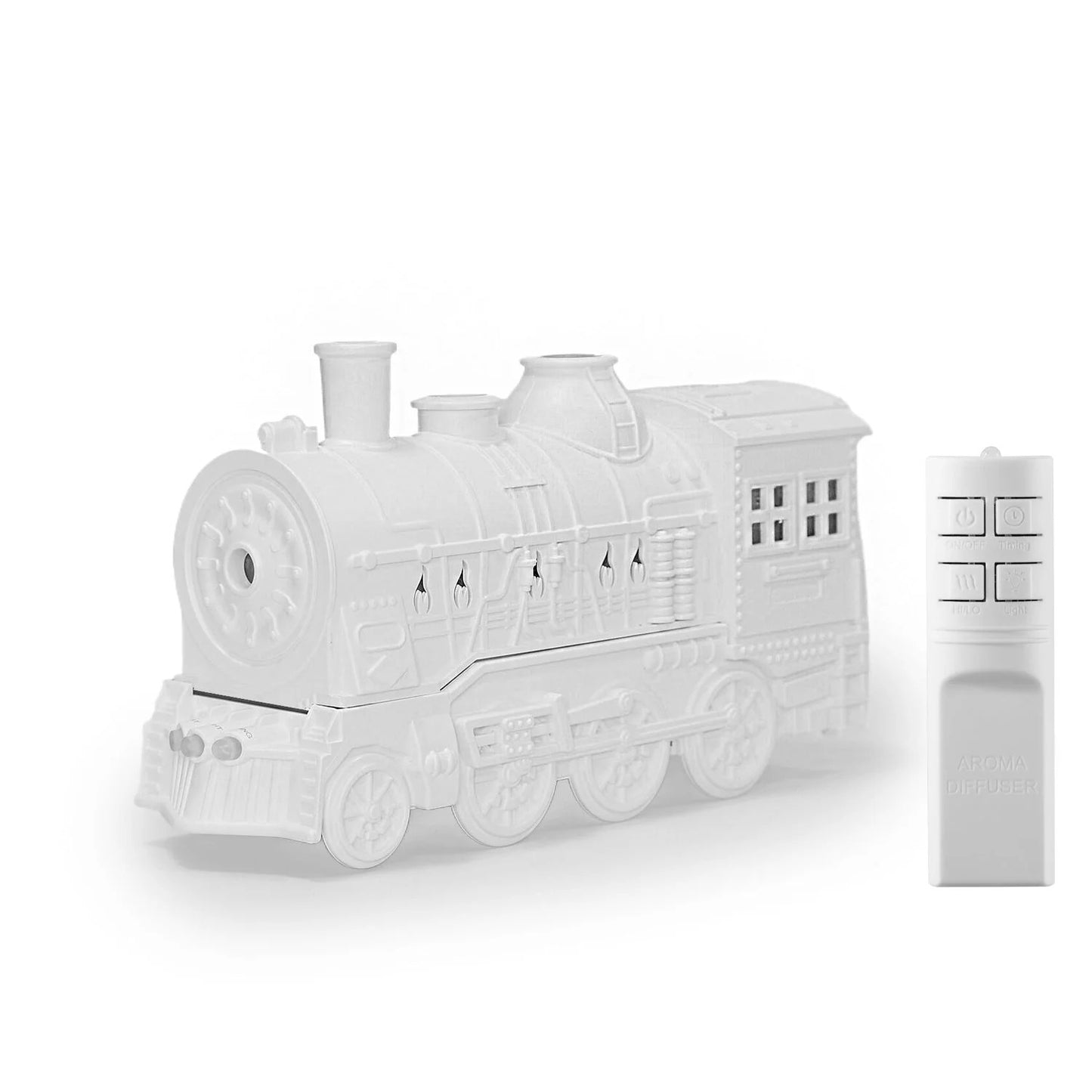 Vintage Steam Train Essential Oil Diffuser -300ML Aromatherapy Humidifier