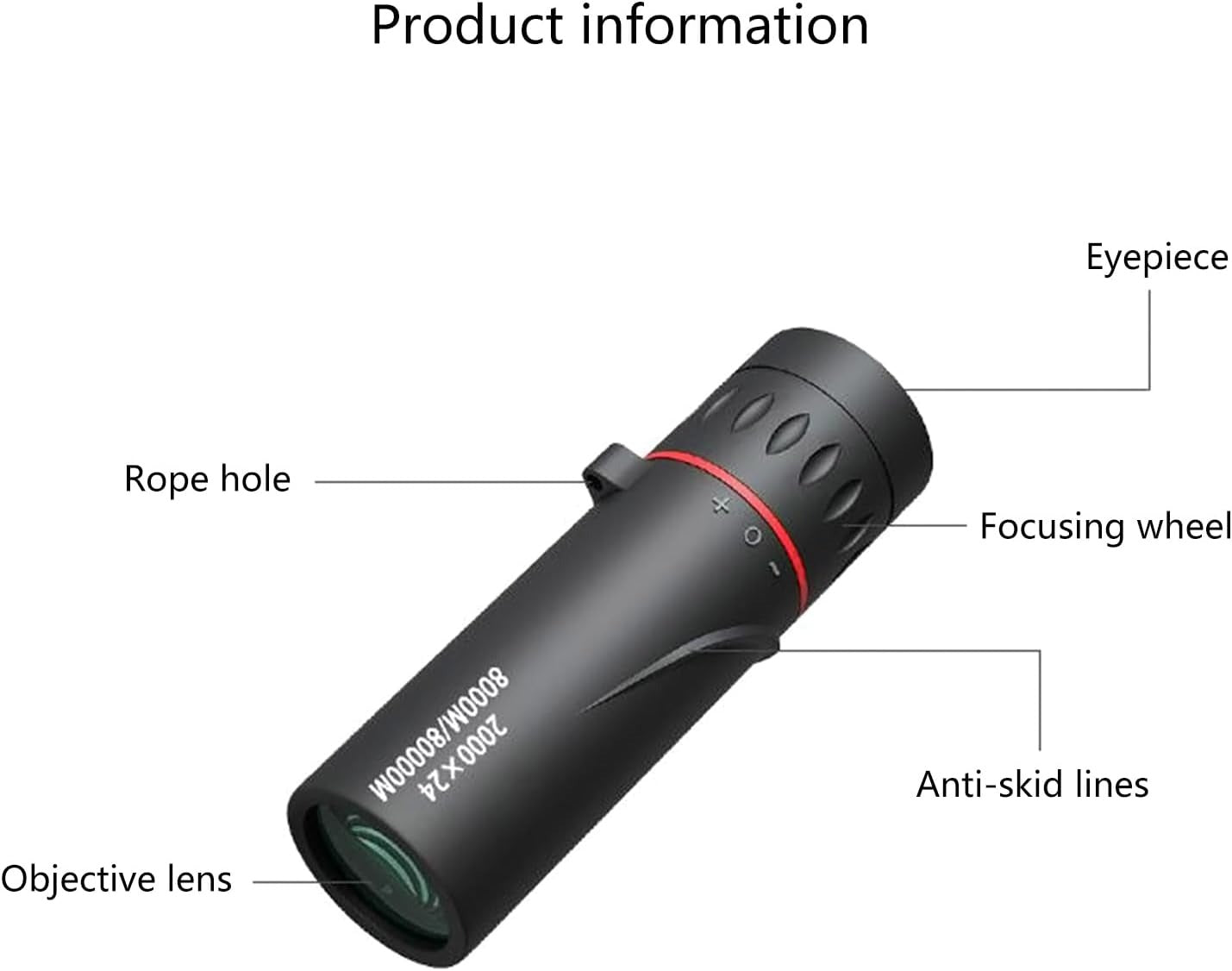 2000x24 Monocular Telescope