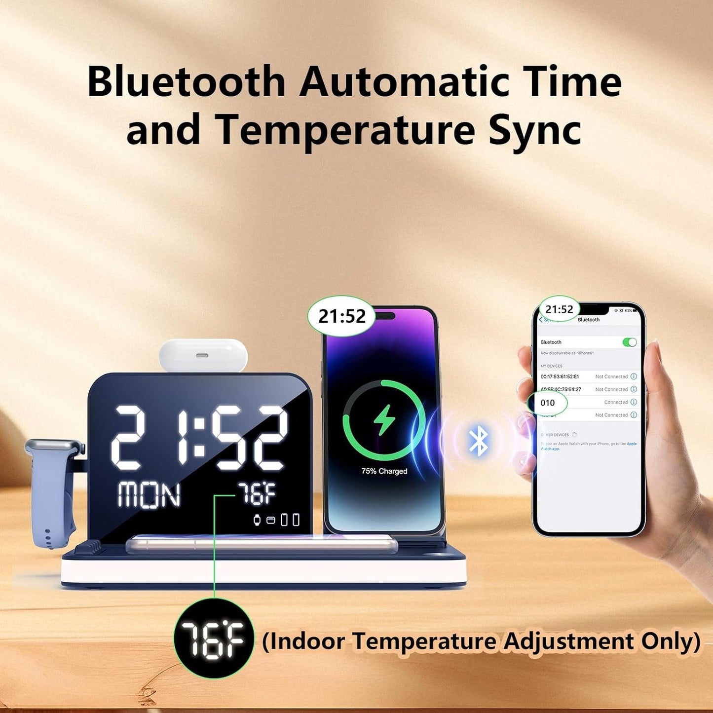 7 in 1 Wireless Charging Station for Multiple Devices