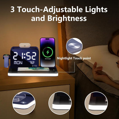 7 in 1 Wireless Charging Station for Multiple Devices