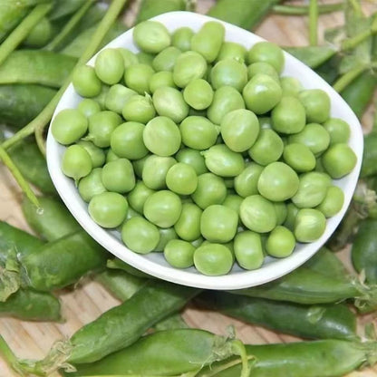 Plump pea seeds