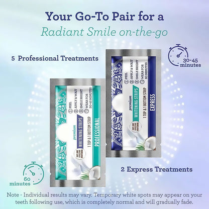 Coconut oil whitening teeth patches 7pcs