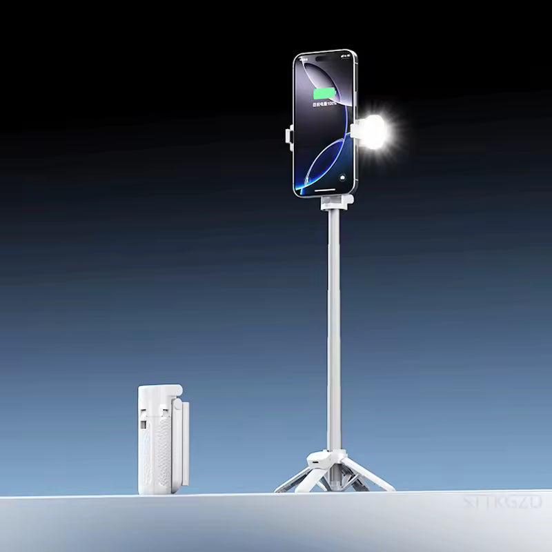 360° Rotation Wireless Remote Mini Tripod