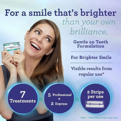 Coconut oil whitening teeth patches 7pcs