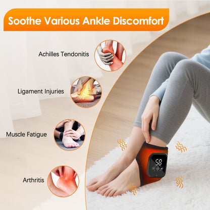 Foot and Ankle Massager with Heating and Vibration