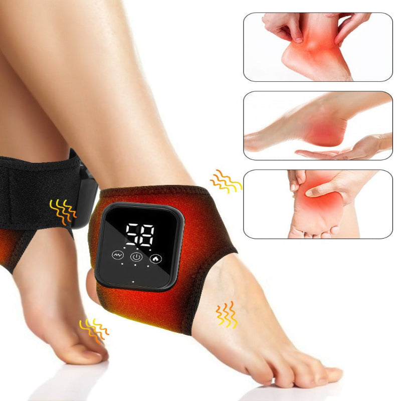 Foot and Ankle Massager with Heating and Vibration