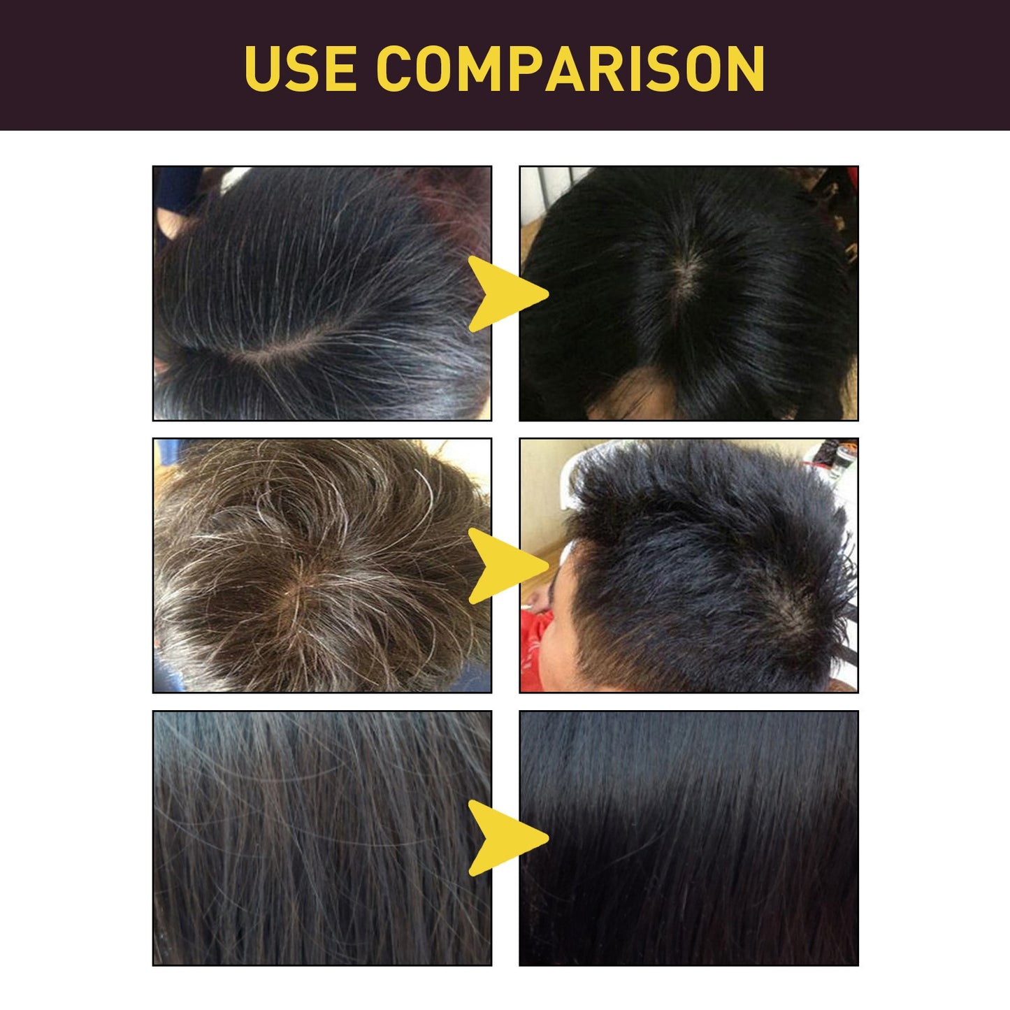 3-in-1 Hair Dye Shampoo