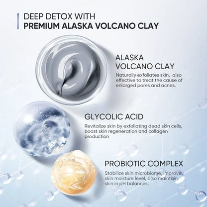 Alaska Volcano Reduce Blackheads Deep Pores Clay Mask
